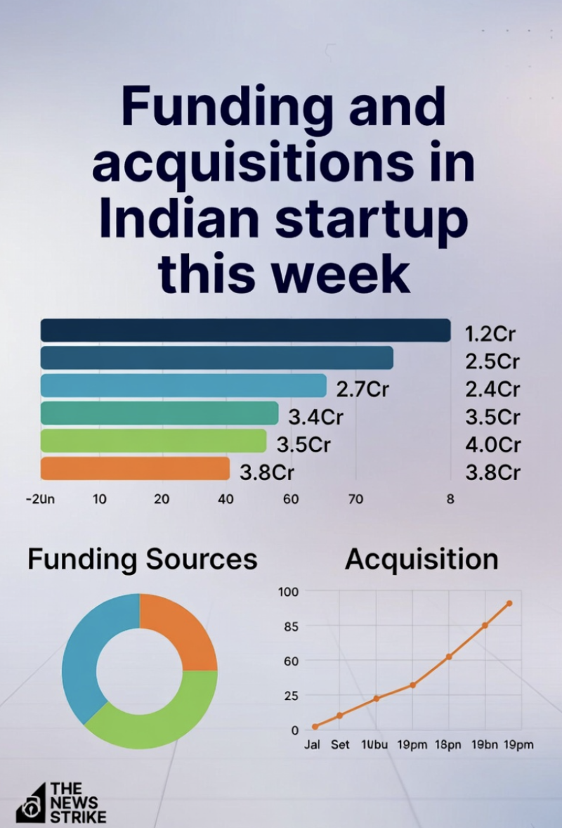 Indian Funding News: Startups and Funds Raise Over ₹2,500 Crore Across Credit, Defence Tech and Fintech decoding=